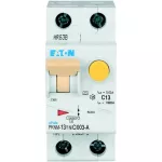 PKNM-13/1N/C/003-A-MW Wyłącznik kombinowany 10kA, In=13A, IΔN=0,03A, char. C, Typ A, 1+N bieg. Seria PKNM