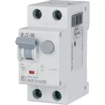 HNB-B13/1N/003 Wyłącznik kombinowany 6kA, In=13A, IΔN=0,03A, char. B, typ AC, 1+N bieg. Seria HNB