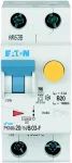 PKNM-20/1N/B/03-F-MW Wyłącznik kombinowany 10kA, In=20A, IΔN=0,3A, char. B, Typ F, 1+N bieg. Seria PKNM