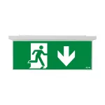 NEXI-PLEX-20-DB NexiTech LED szyba strzałka w dół / zaślepka, 20m, ISO7010