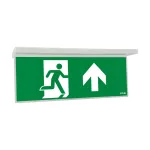 NEXI-PLEXO-20-UB NexiTech LED opal, szyba strzałka do góry/ zaślepka, 20m, ISO7010