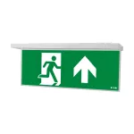 NEXI-PLEXO-20-UB NexiTech LED opal, szyba strzałka do góry/ zaślepka, 20m, ISO7010