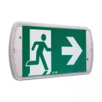 SL2MNM42C1C3A Oprawa awaryjna SafeLite,MNM,IP42,60lm,1H +zestaw 3 piktogramów, CNBOP