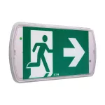 SL2MNM42C1C3A Oprawa awaryjna SafeLite,MNM,IP42,60lm,1H +zestaw 3 piktogramów, CNBOP