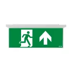 NEXI-PLEXO-20-UU NexiTech LED opal, szyba strzałka do góry/ strzałka do góry, 20m, ISO7010