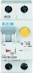 PKNM-16/1N/C/01-MW Wyłącznik kombinowany 10kA, In=16A, IΔN=0,1A, char. C, Typ AC, 1+N bieg. Seria PKNM