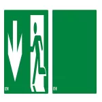 SL2PPD SafeLite, Klosz z plexi, strzałka na wprost