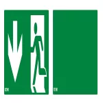 SL2PPD SafeLite, Klosz z plexi, strzałka na wprost