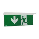 NEXI-PLEXO-20-DB NexiTech LED opal, szyba strzałka w dół / zaślepka, 20m, ISO7010