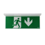 NEXI-PLEXO-20-DD NexiTech LED opal, szyba strzałka w dół / strzałka w dół, 20m, ISO7010