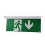 NEXI-PLEXO-20-DD NexiTech LED opal, szyba strzałka w dół / strzałka w dół, 20m, ISO7010