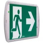 SL2MNM42D3C3A Oprawa awaryjna SafeLite,MNM,IP42,100lm,3H +zestaw 3 piktogramów, CNBOP