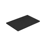 Płyta gumowa dystansująca 120x80x10mm, EPDM, z warstwą taśmy samoprzylepnej