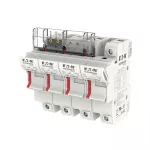 CH143DNMSU-F Podstawa wkł. cyl. 14x51, 3p+1N, 50A, 690 Vac, mikroprzekaźnik