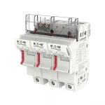 CH143DNMSU-F Podstawa wkł. cyl. 14x51, 3p+1N, 50A, 690 Vac, mikroprzekaźnik