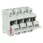 CH143DNU Podstawa wkł. cyl. 14x51, 3p+1N, 50A, 690 Vac