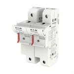 CH222DIU Podstawa bezpiecznikowa, 125 A, AC 690 V, 22 x 58 mm, 2P, IEC, neonowy wskaźnik