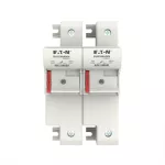 CH222DIU Podstawa bezpiecznikowa, 125 A, AC 690 V, 22 x 58 mm, 2P, IEC, neonowy wskaźnik