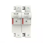 CH222DIU Podstawa bezpiecznikowa, 125 A, AC 690 V, 22 x 58 mm, 2P, IEC, neonowy wskaźnik