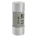 C22G100S Wkładka cylindryczna z wybijakiem, 22 x 58 100A GG 500V AC