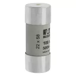 C22G100S Wkładka cylindryczna z wybijakiem, 22 x 58 100A GG 500V AC