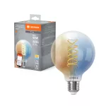 Lampa LED SMART+ WiFi CLASSIC GLOBE95 Filament szkło przezroczyste 60 8W/TW E27