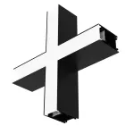 Oprawa OFFICE LINEAR SHAPE CONNECTORS OPAL BK