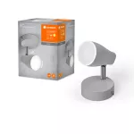 Oprawa LED SPOT PEAR GREY 1 x 4.3W 2700K GU10