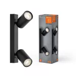 Oprawa LED SPOT OCTAGON BLACK 2x3.4W 927 DIM
