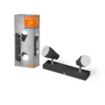 Oprawa LED SPOT PEAR BLACK 2 x 4.3W 2700K GU10
