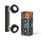 Oprawa DECOR SPOT PLUTO BLACK 2 Spot