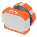 Zewnętrzna akumulatorowa latarka czołowa LED