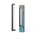 Oprawa Obris Tube Frost Glass 60CM Click CCT DIM IP44 Black