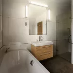 Oprawa Obris Tube Frost Glass 60CM Click CCT DIM IP44 White