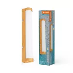 Oprawa Obris Tube Frost Glass 40CM Click CCT DIM IP44 Wood Decor