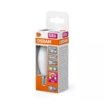 Lampa LED Relax, Active and Sleep CLASSIC B 4.9W 827/840 Frosted E14 3x click