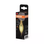 Lampa VINTAGE 1906 LED Classic BA Filament szkło przezroczyste GOLD 12 non-dim 1.5W/824 E14 LEDVANCE