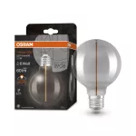 Lampa VINTAGE 1906® LED Classic A, Globe and EDISON WITH FILAMENT-MAGNETIC STYLE 2.2W 818 Smoke E27