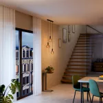 Lampa DECOR SPIRAL FILAMENT LAMP IN METAL HOUSING 3.5W 818 E27