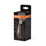 Lampa VINTAGE 1906® LED Classic A, Globe and EDISON WITH FILAMENT-MAGNETIC STYLE 2.2W 818 Smoke E27