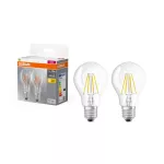 Lampa LED BASE Classic A40 4W/827 230V Filament szkło przezroczyste E27 10X2 OSRAM