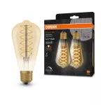Lampa VINTAGE 1906 LED Classic SLIM FILAMENT EDISON DIMMABLE 4.8W 822 Gold E27