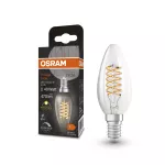 Lampa VINTAGE 1906 LED Classic A,B,P SLIM FILAMENT DIMMABLE 4.8W 827 Clear E14