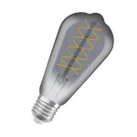 Lampa VINTAGE 1906 dim Classic Edison Filament szkło przezroczyste SMOKE 30 DIM 7.8W/818 E27 LEDVANCE