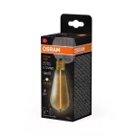 Lampa VINTAGE 1906® LED Classic A, Globe and EDISON WITH FILAMENT-MAGNETIC STYLE 2.2W 827 Gold E27