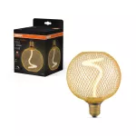 Lampa DECOR SPIRAL FILAMENT LAMP IN METAL HOUSING 3.5W 818 E27