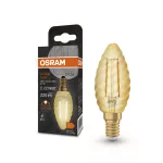 Lampa VINTAGE 1906 Classic BW Filament szkło przezroczyste GOLD 22 non-dim 2.5W/824 E14 LEDVANCE