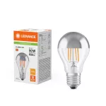 Lampa LED PERFORMANCE CLASS CLASSIC A Filament szkło przezroczyste Mirror Silver 50 non-dim 6.5W/827 E27 LEDVANCE