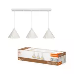 Oprawa Decor Pulp Pendant 3XE14 White