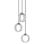 Oprawa Decor Circle 3XPendant PL 20W Click CCT Black